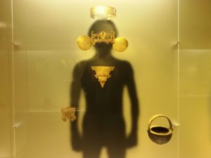 Exhibit at the Museo del Oro in Bogotá