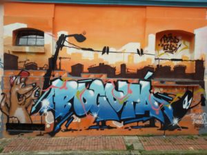 Bogota-Graffiti in Bogota