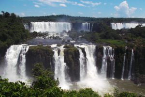Waterfalls at Foz do Iguaçu