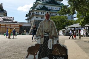 Renata Green at the Nagoya Castle