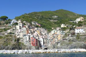 Riomaggiore, one of the Cinque Terre from where you can take world's most picturesque hike
