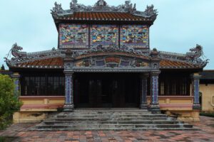 The replica of the Royal Theatre at Hue's Citadel.