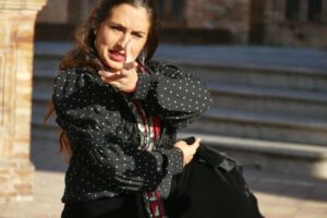 Flamenco Dancer in Seville seen during Three Days in Seville Andalusia