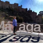 Renata Green at the Malaga Sign