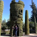 Renata Green at the gardens of the Reyes Catolicos in Cordoba