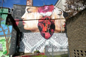 Mural by Justus Becker aka COR.