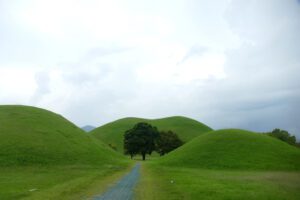 Daereungwon Tomb Complex in Gyeongju.