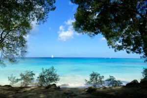 Batts Rock Beach on the west coast of Barbados.