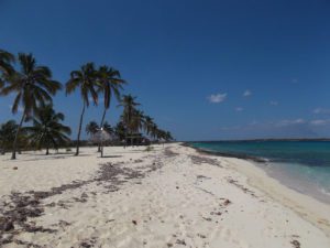 Coco Beach on Playa Santa Lucia Peninsula