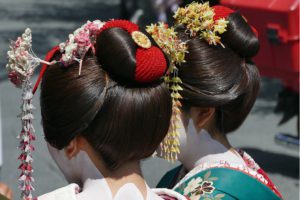 Two Geishas at Kyoto