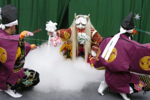 Kagura in Hiroshima, Japan