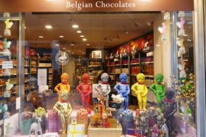 Chocolate Store in Brussels, Belgium
